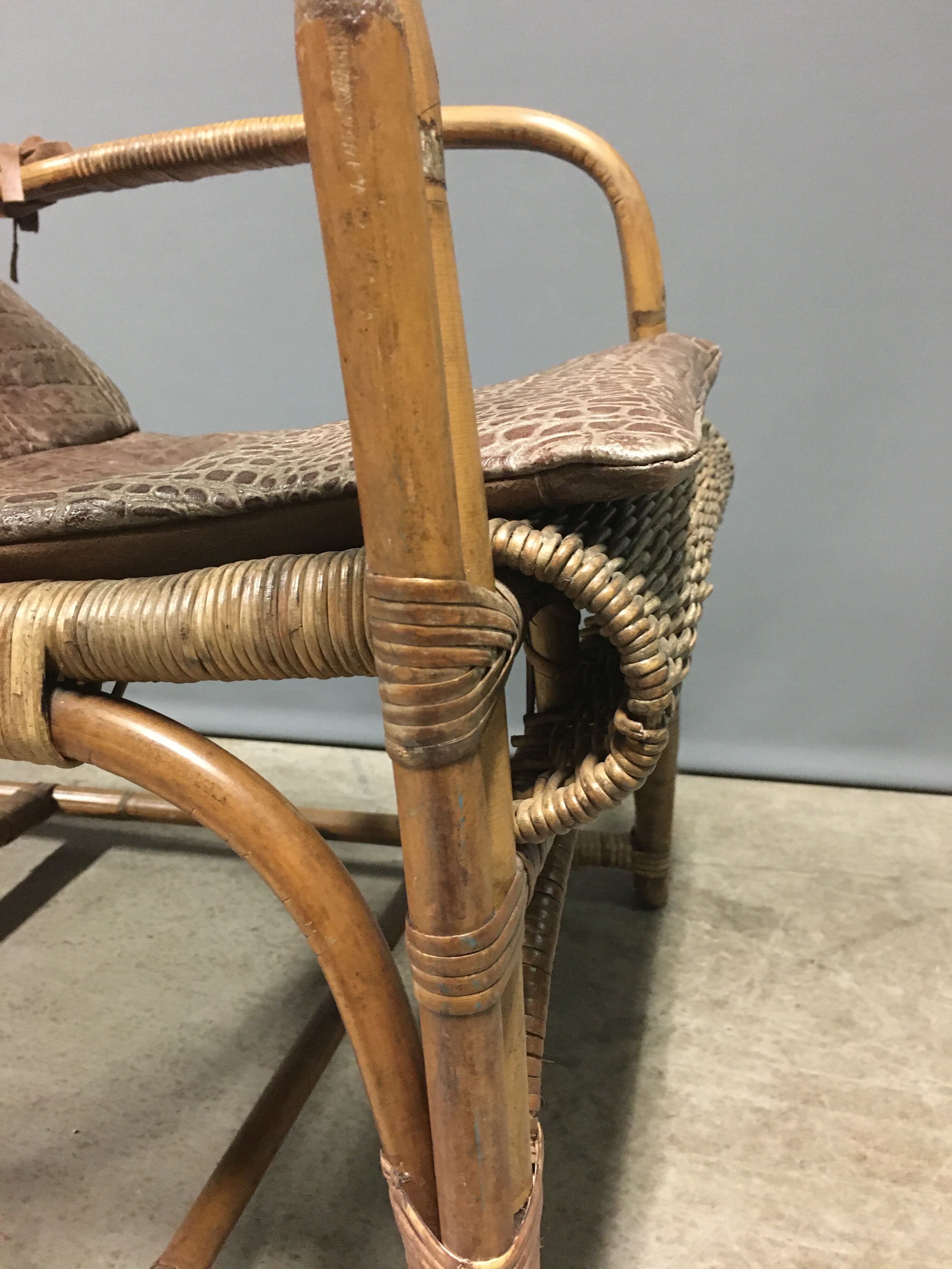 Rare Erich Dieckmann lounge chair 1930.