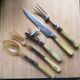 Art Deco serving cutlery / La Samaritaine