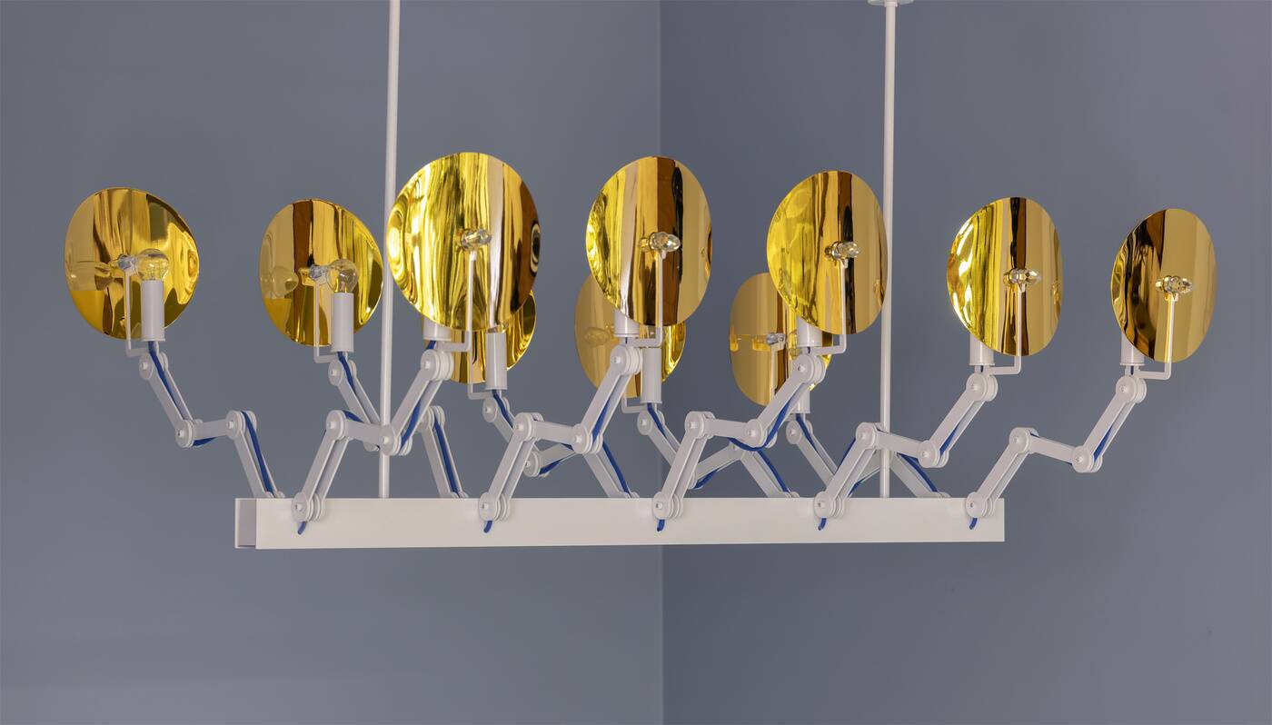 Modular Ceiling Lamp, Preciosa, 2000s, Czech Republic