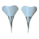 Pair of wall lights Lucien Gau model Nicomède