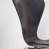 Paire de chaises 3107 série papillons Arne Jacobsen pour Fritz Hansen
