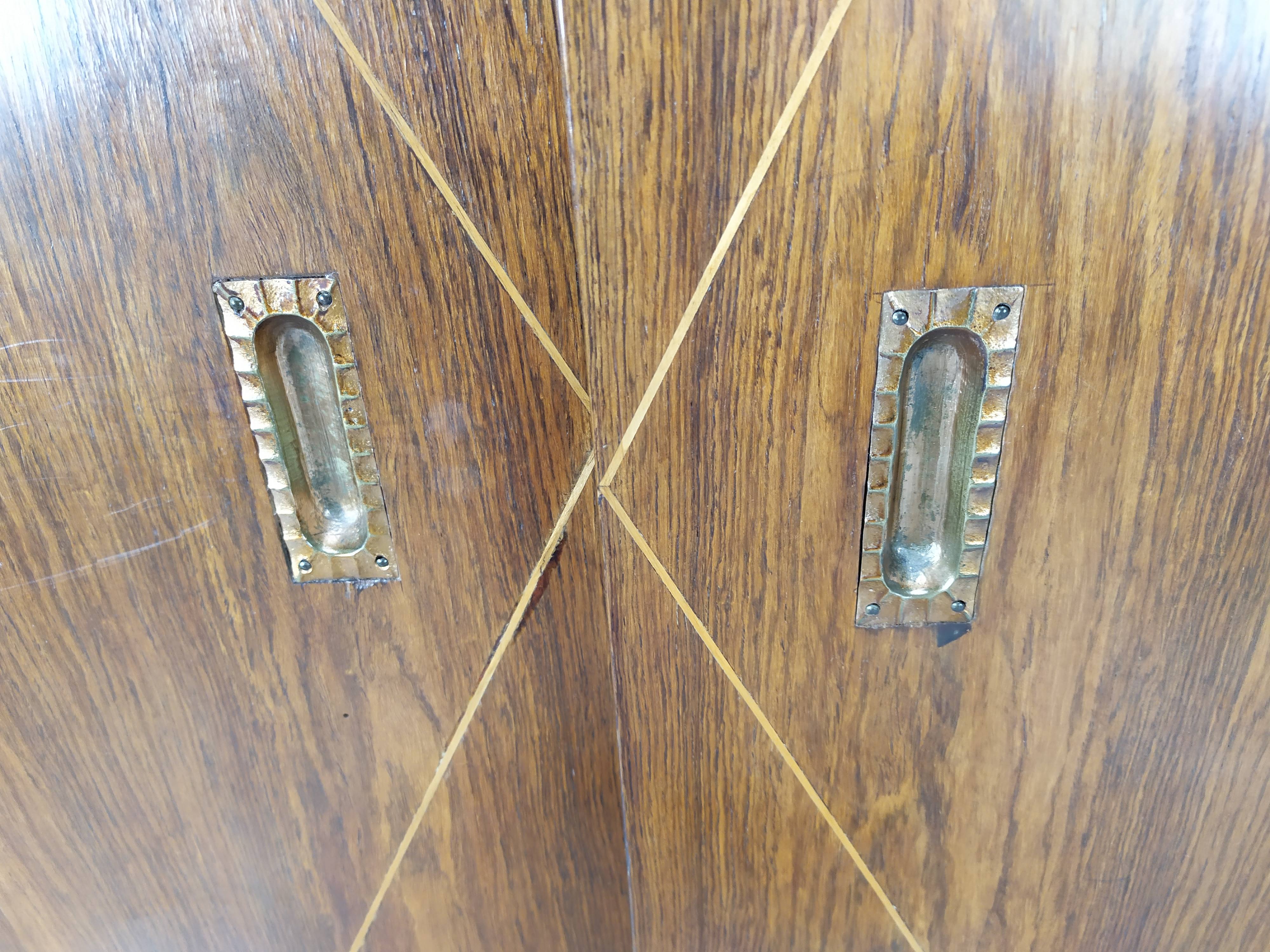 Art Deco library cabinet