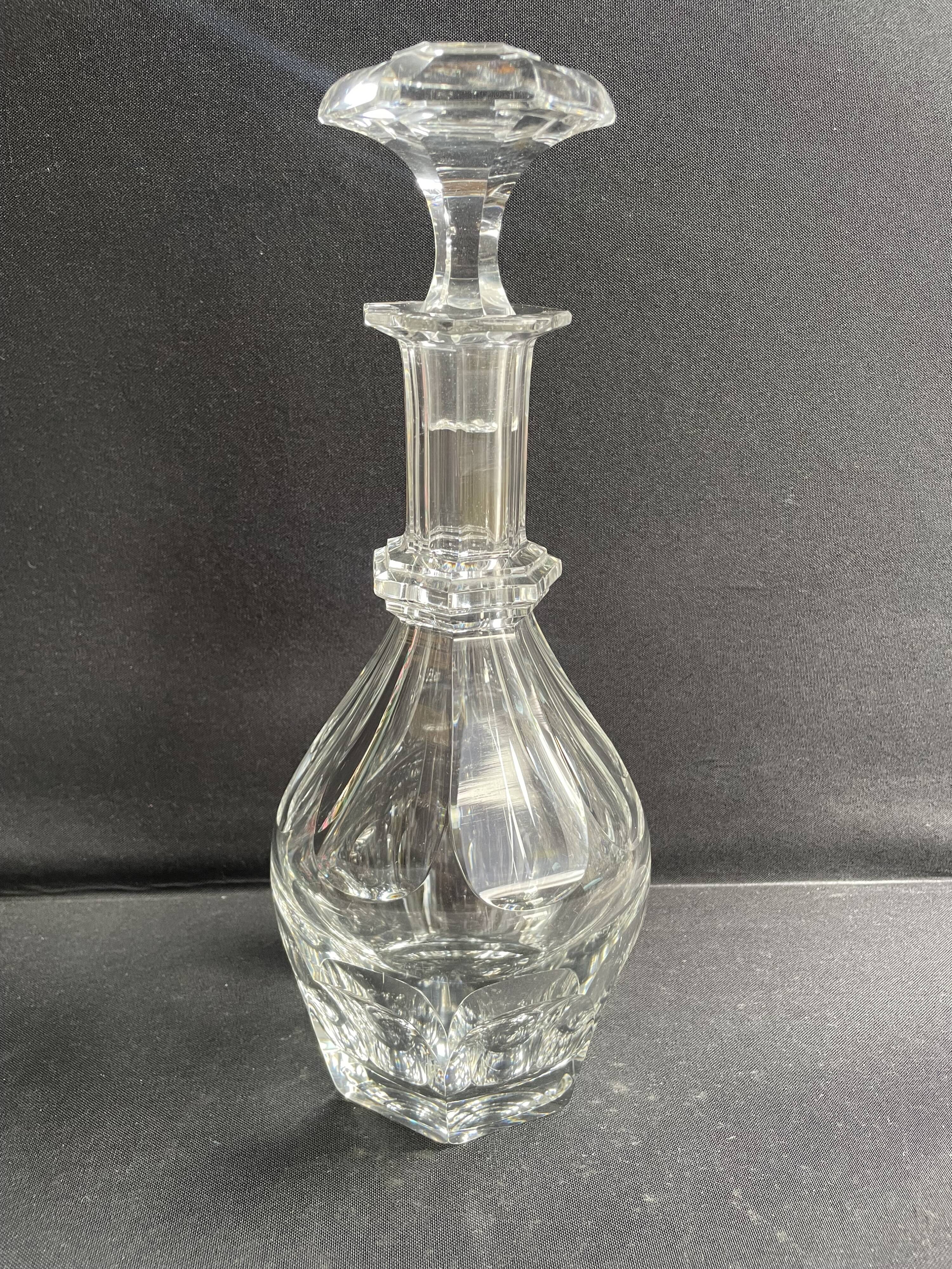 Baccarat Harcourt wine carafe 1841