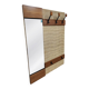Vintage wall coat rack hall wardrobe 1960