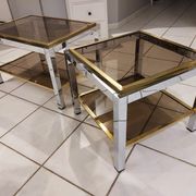 Italia lounge coffee table and vintage sofa tips ITALIA by Willy Rizzo 1970