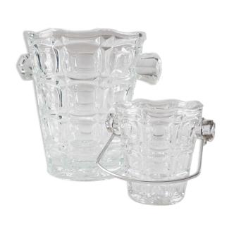 Set champagne bucket and ice bucket