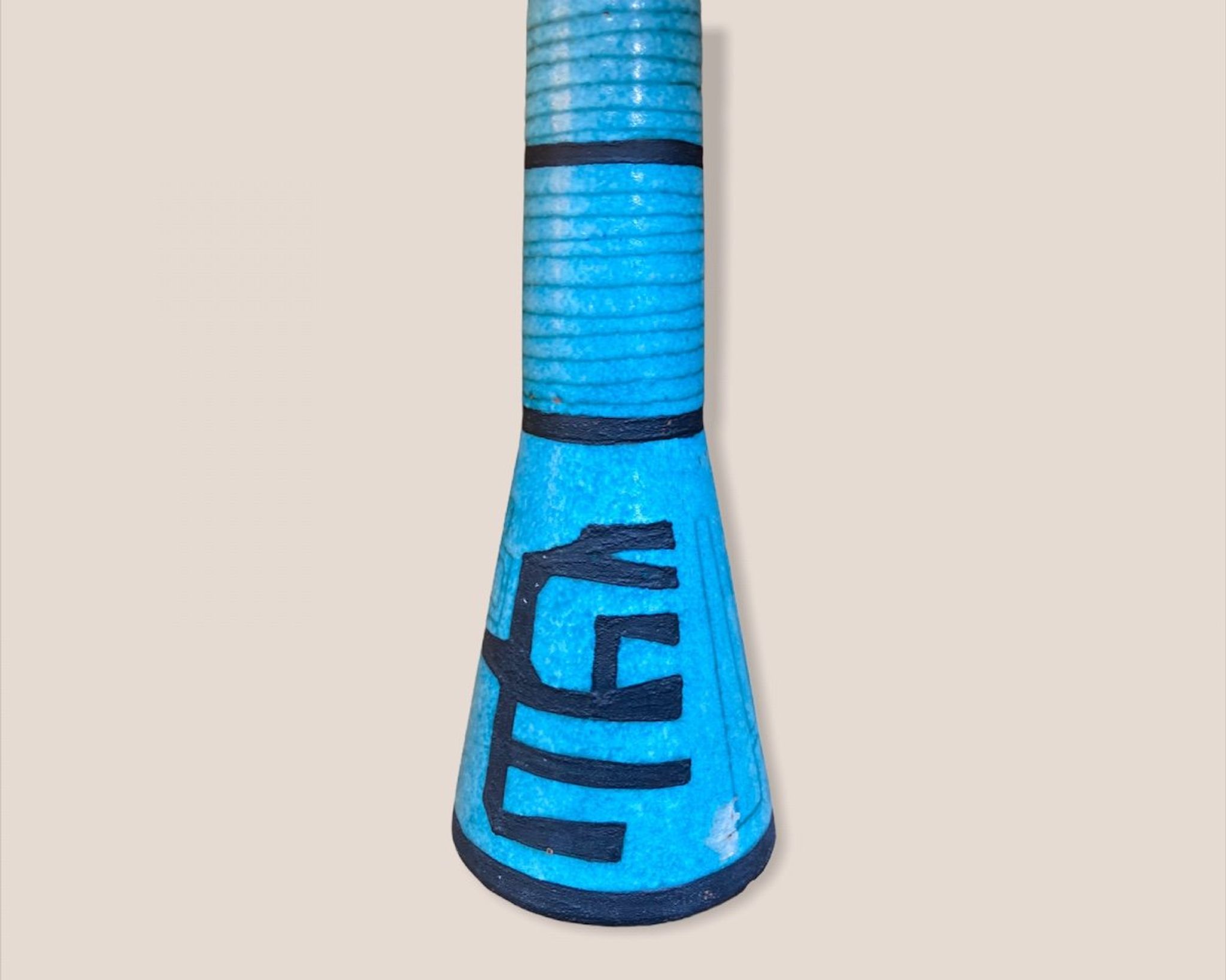 Modernist Ceramic Candle holder, Egyptian Inspired in The Taste Of Francine Delpierre