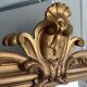 Nineteenth century pediment mirror
