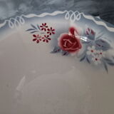 Set bowl and round dish Digoin Sarreguemines