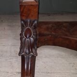Nineteenth mahogany console