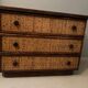 Commode en rotin designer Maugrion