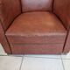 Ancien fauteuil club moustache