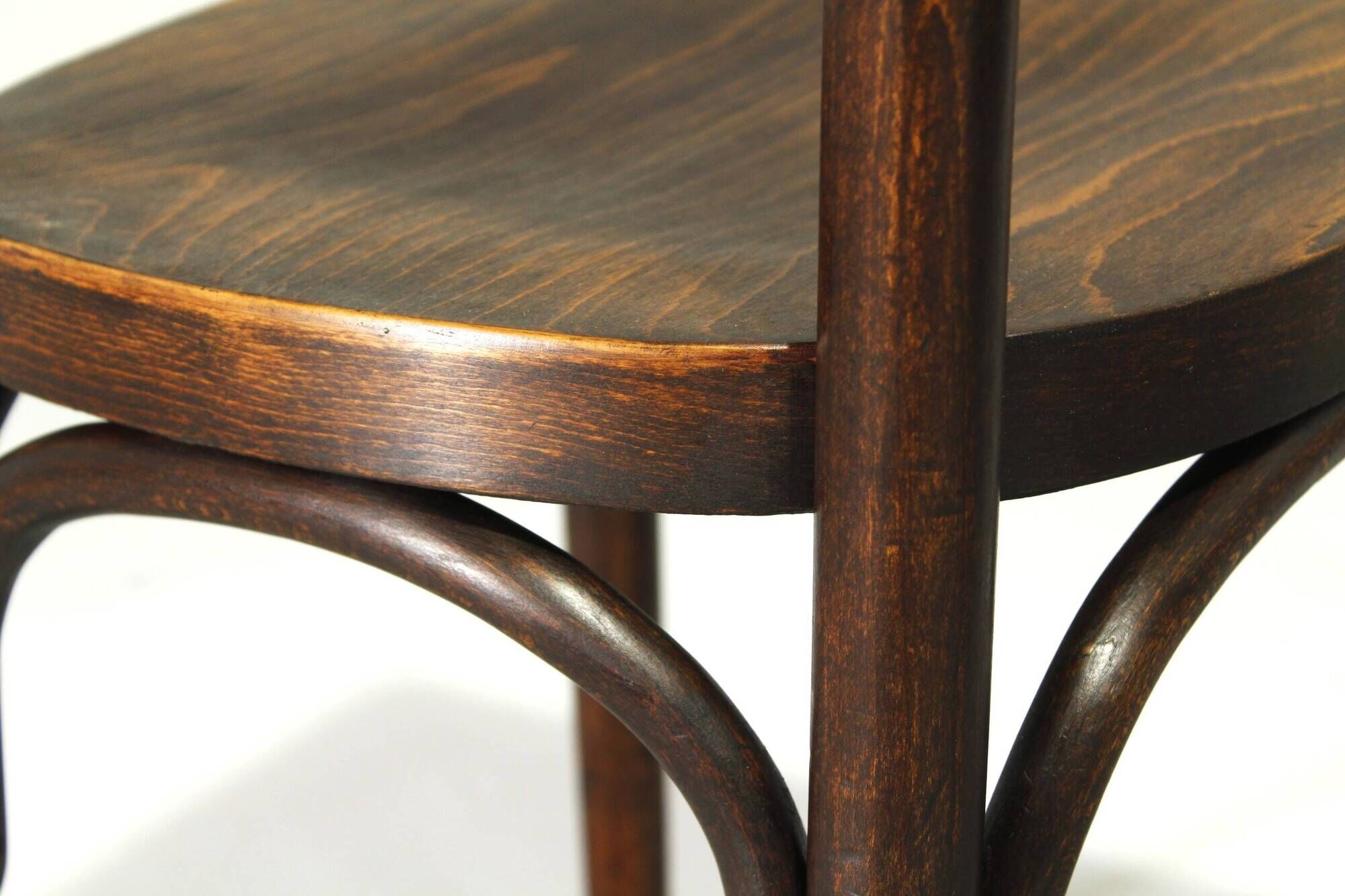 Pub Chairs from Thonet H-48, 1930s, Set of 4