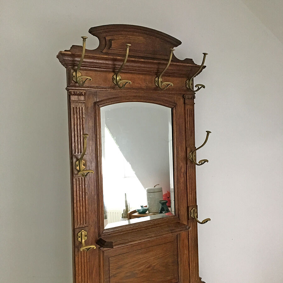Cloakroom coat rack vintage 30s