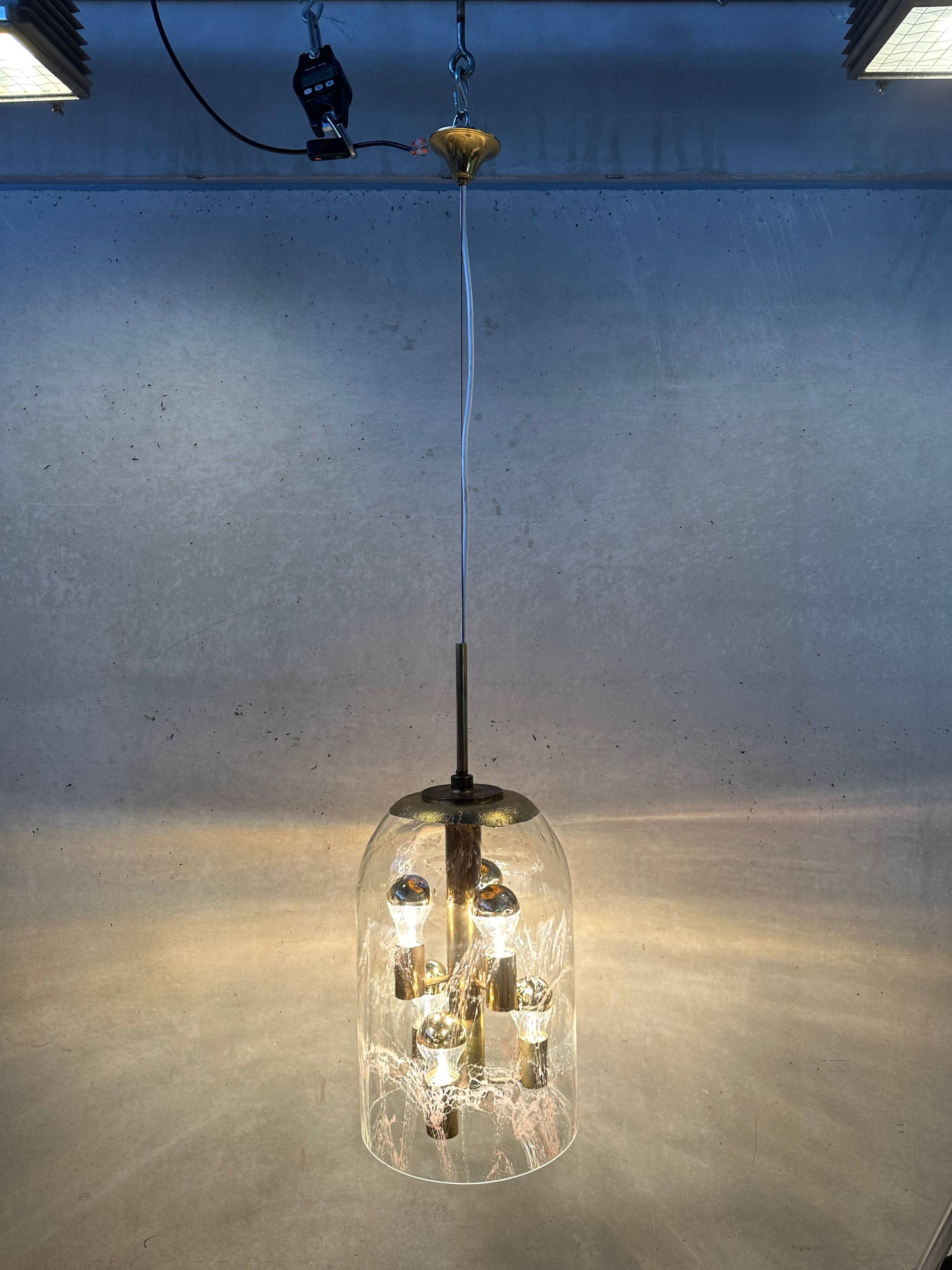 Vintage pendant lamp – Doria Leuchten 1960s