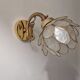 Duo appliques fleurs de nacre