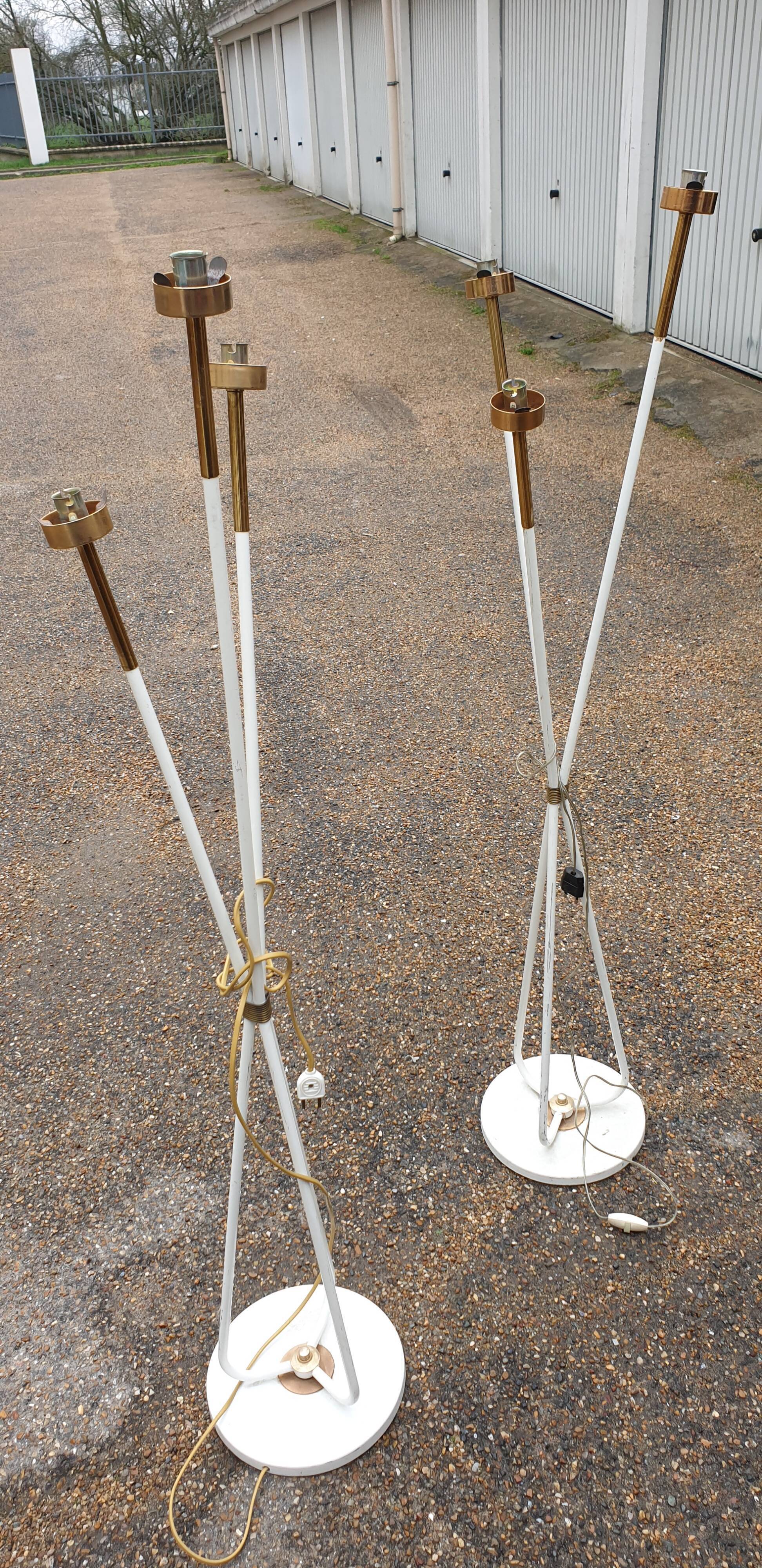 Lamppost 3 vintage lights