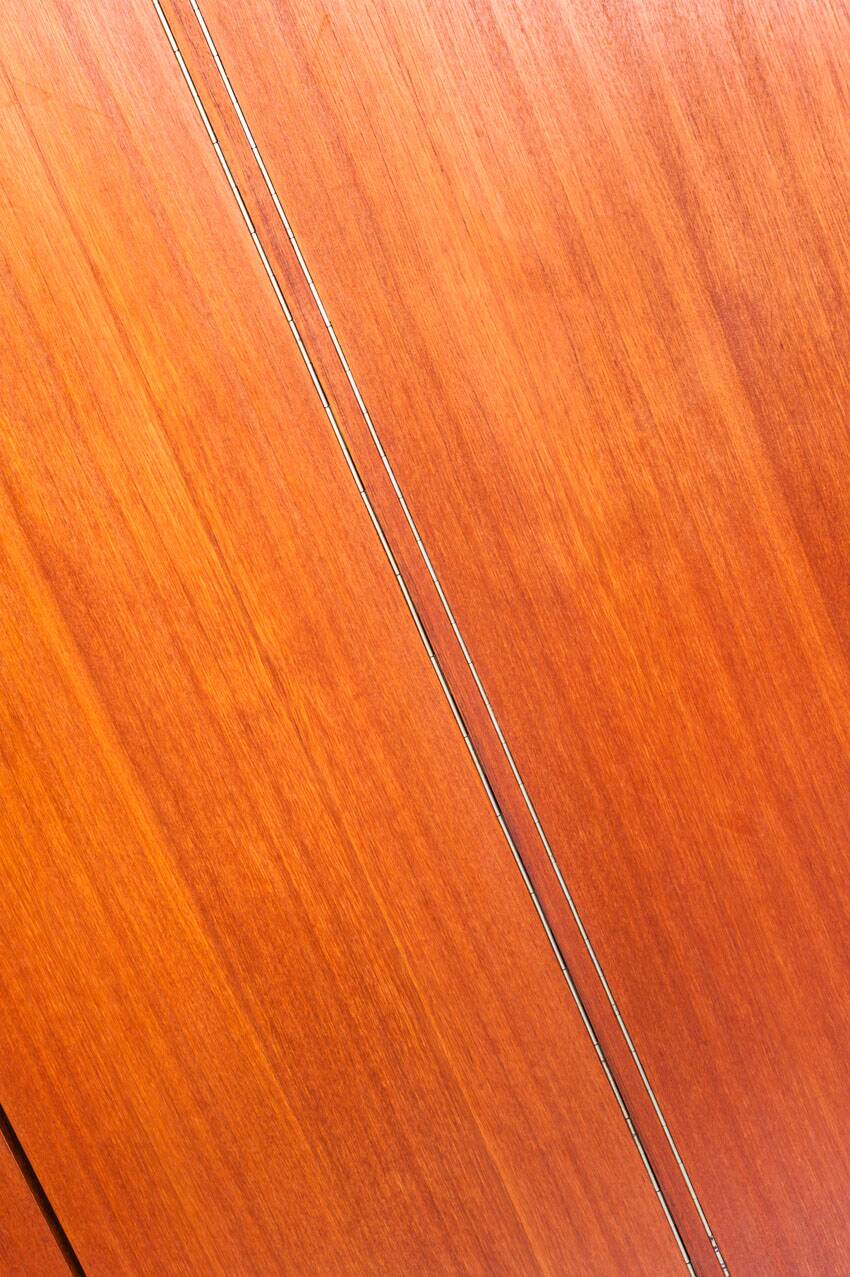 Vintage Scandinavian/Mid Century wardrobe in teak wood, France, 60s.