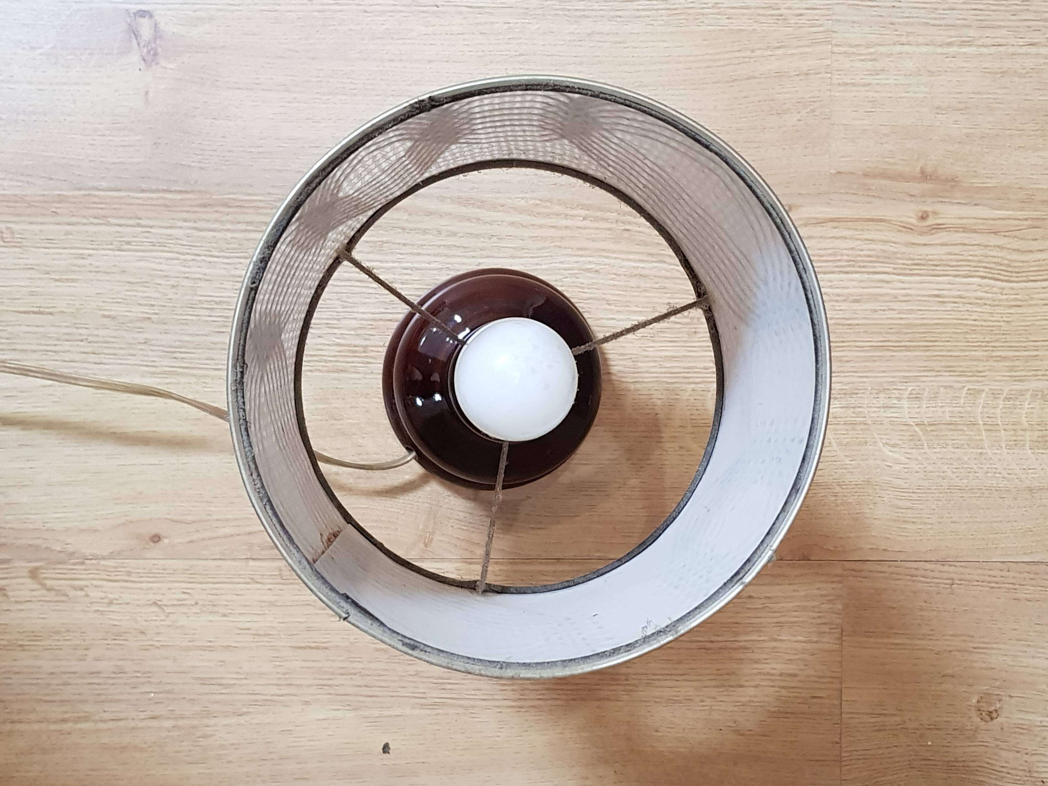 Vintage lamp shade wool