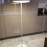 Ikea Nymane mushroom floor lamp TYP G1706 in white metal, 1990