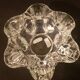 Corolla-shaped ashtray and pocket tray, Vannes Le Chatel crystal (A 240)