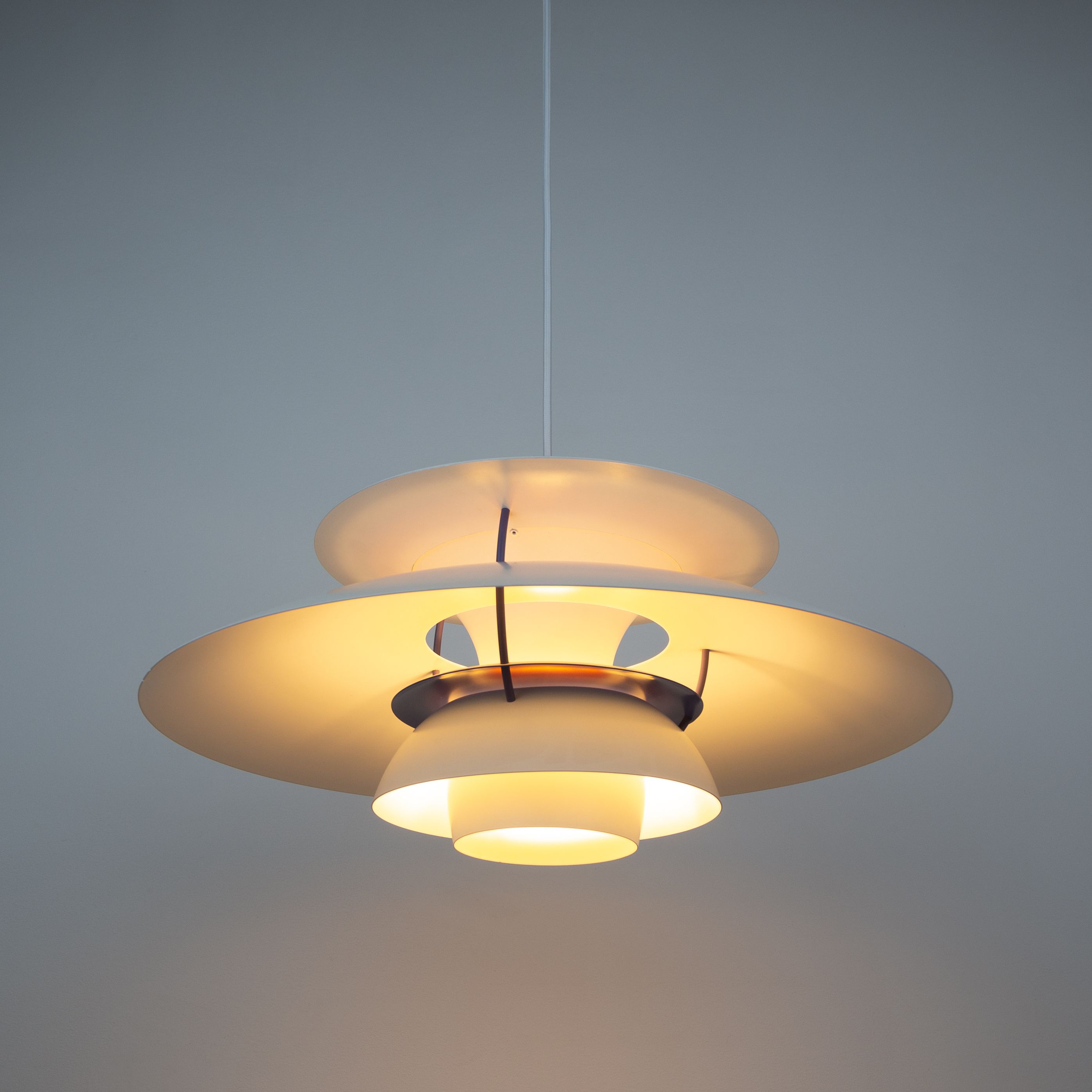 Danish vintage pendant lamp PH 5 by Poul Henningsen, Louis Poulsen, 1958