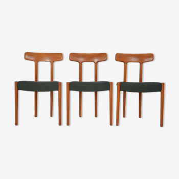 3 Chaises scandinaves vintages années 60