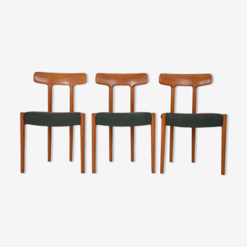 3 Vintage Scandinavian chairs 60s