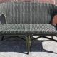 Salon de jardin complet en rotin. (Sofa, fauteuils x 2, table basse)