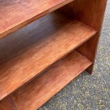 Vintage Scandinavian wooden shelf 91cm