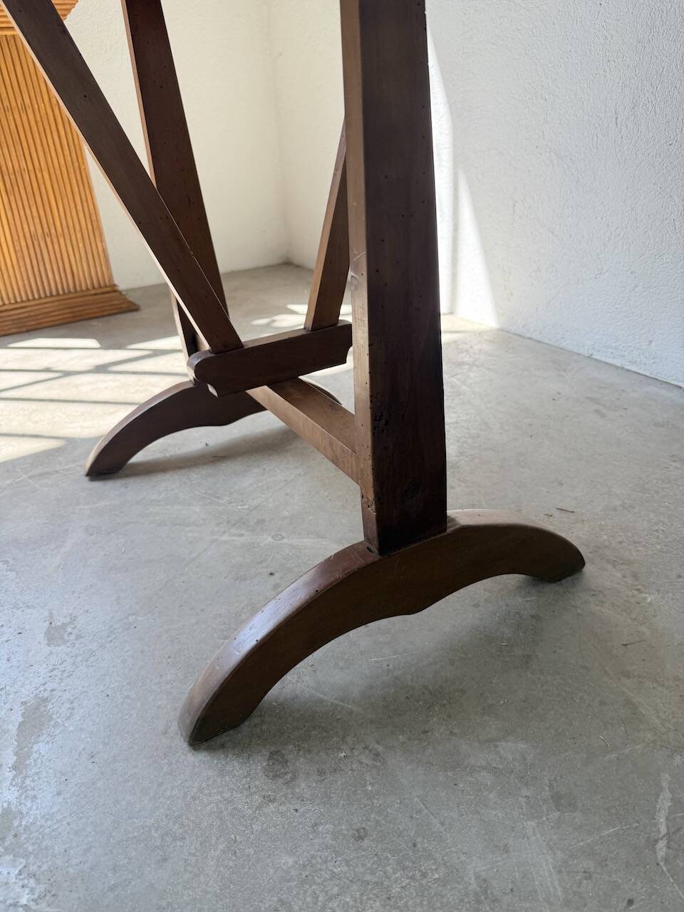 1950s oak winegrower's table