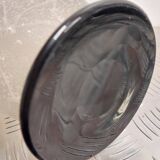 Daum Nancy France frosted glass vase signed