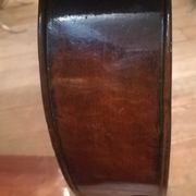 Console Restoration in mahogany and marble