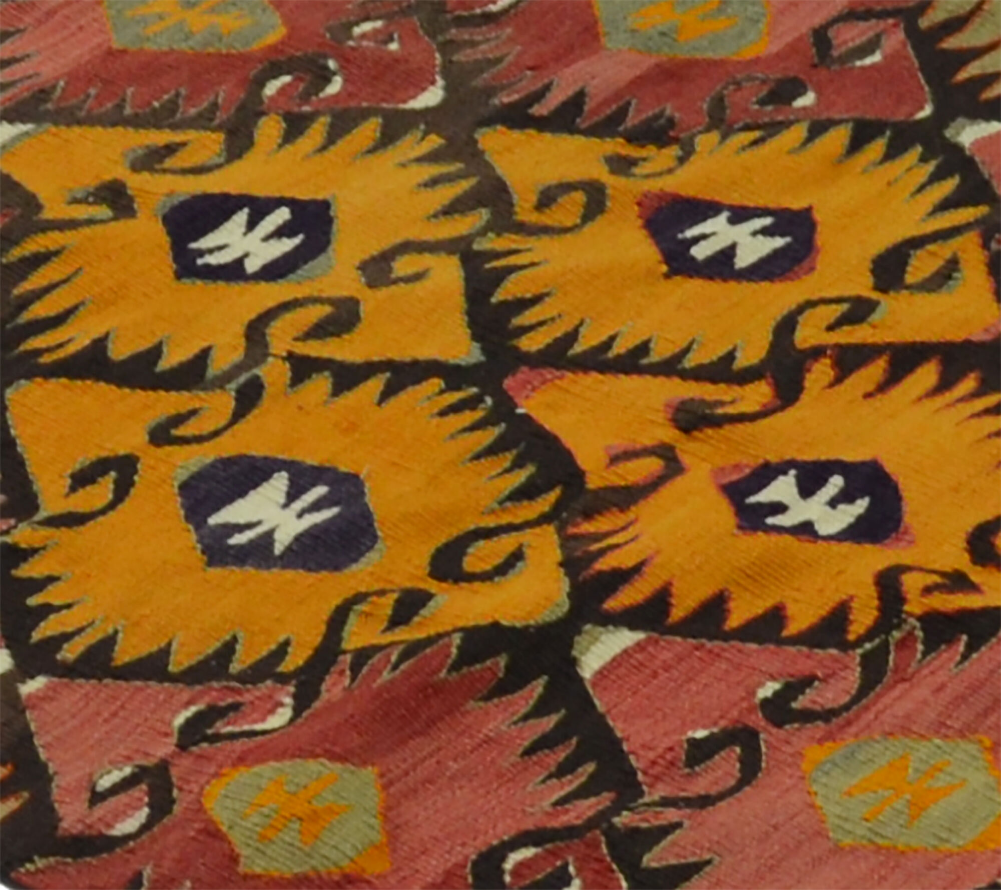 Anatolian handmade kilim rug 271 cm x 90 cm