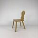 Ensemble de 4 chaises vintage "Tirol" en chêne, 1960