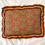 Coussin 70 au crochet Granny Square