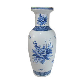 Vase bleu blanc Chine