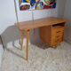 Vintage desk shape bean feet compass year 60