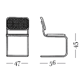 Chaise Marcel Breuer Cesca B32