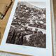 Cut, Corsica, vintage, photo board printed in 1935.