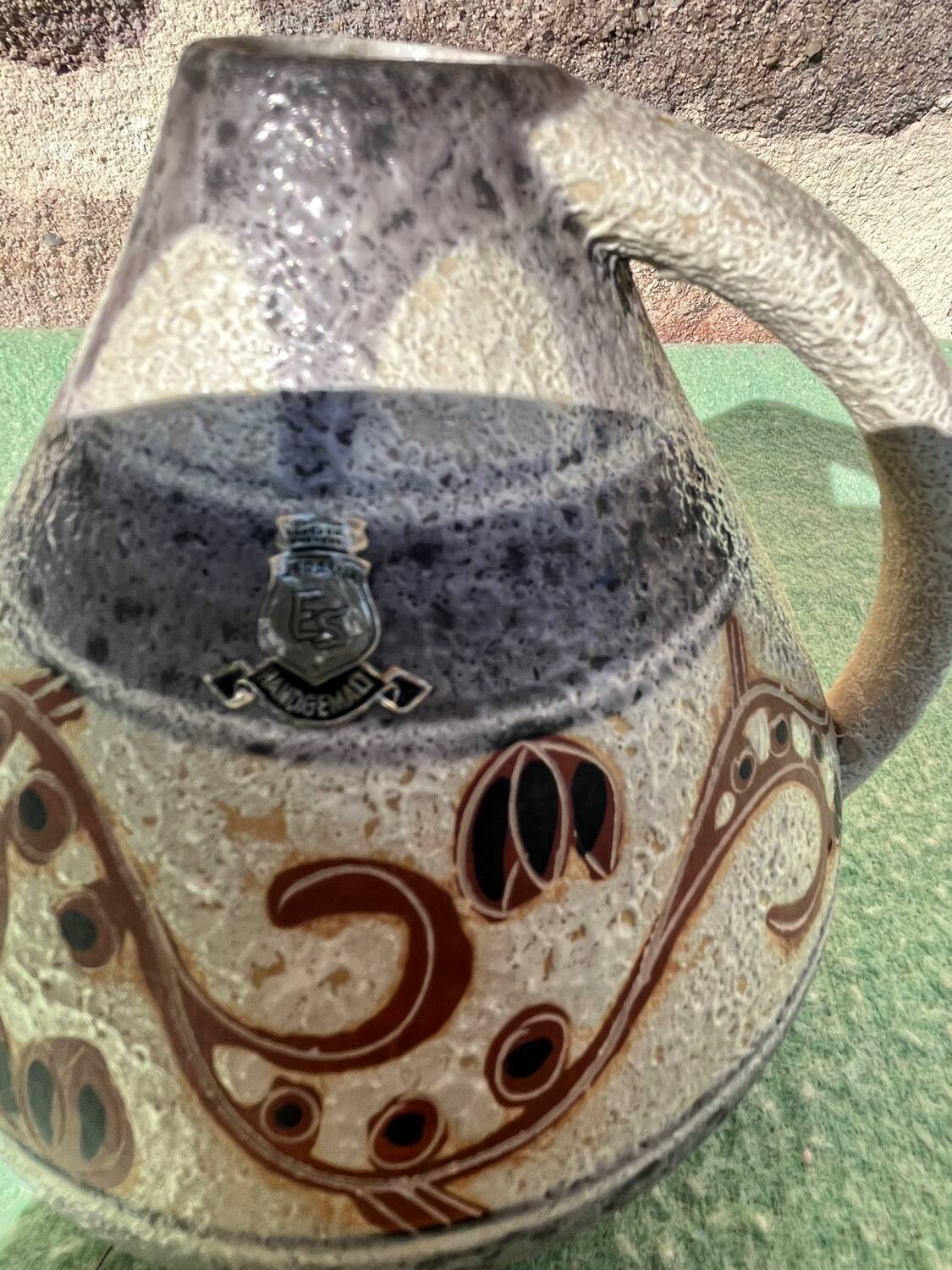 Vintage ceramic pitcher