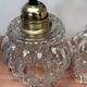 Pair of antique glass wall sconces