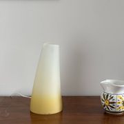 Lampe en verre vintage