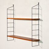 String type shelf  1960 vintage