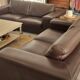 Ensenble de 2 canapes Roche Bobois cuir