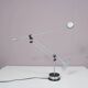 1980s adjustable desk lamp by Edwin Klein for Indoor, Netherlands