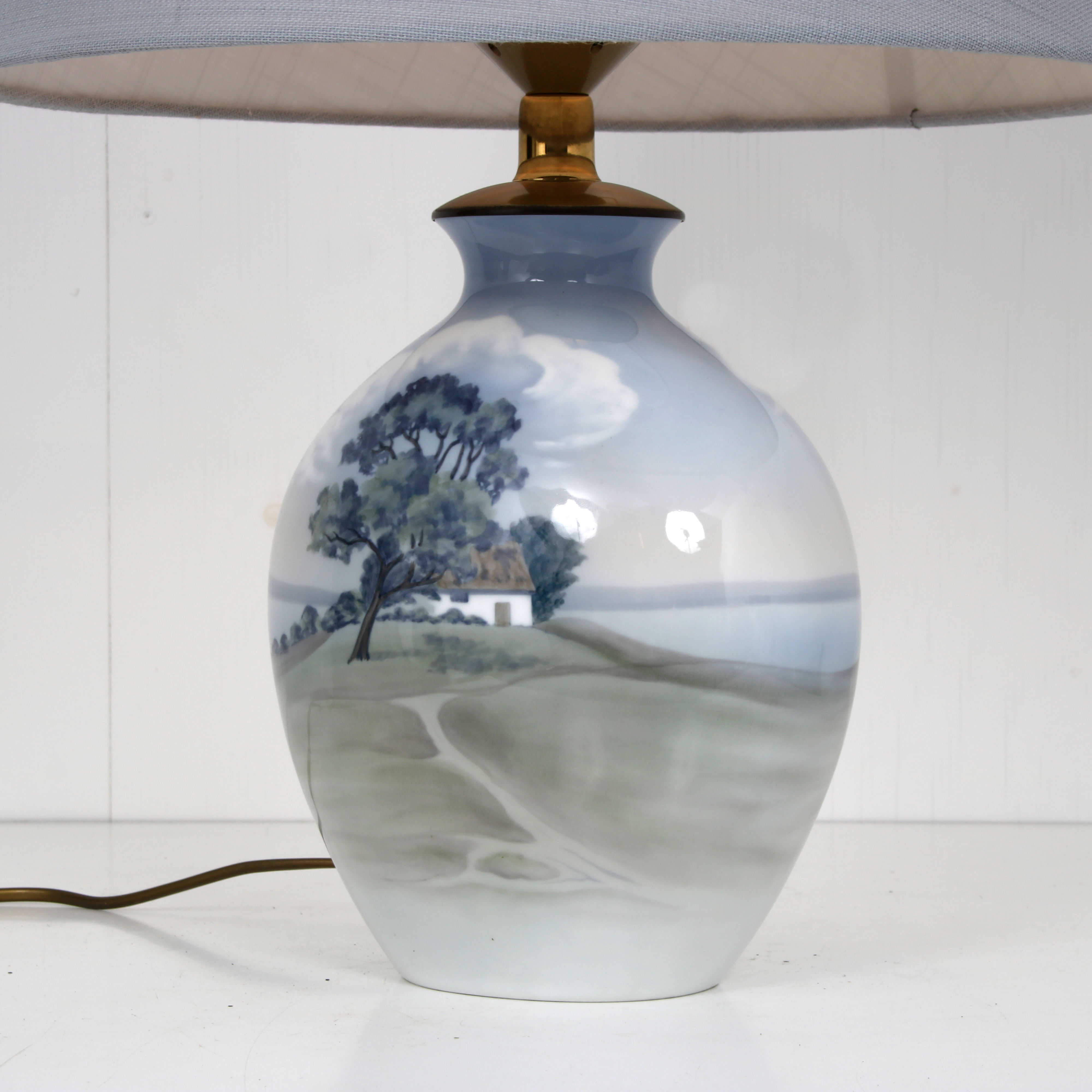 1970s Table lamp by B&G Copenhagen Porcelain, Denmark