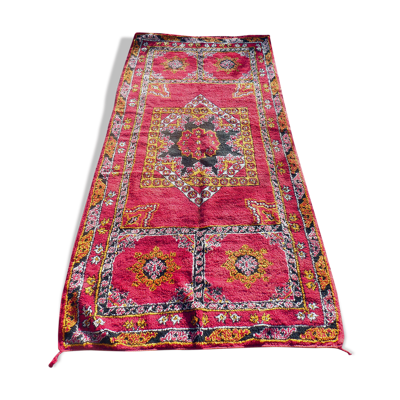 Tapis berbère marocain vintage Boujaad de Khenifra XXL 352x174 cm