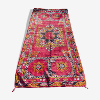 Vintage Moroccan Berber carpet Boujaad by Khenifra XXL 352x174 cm