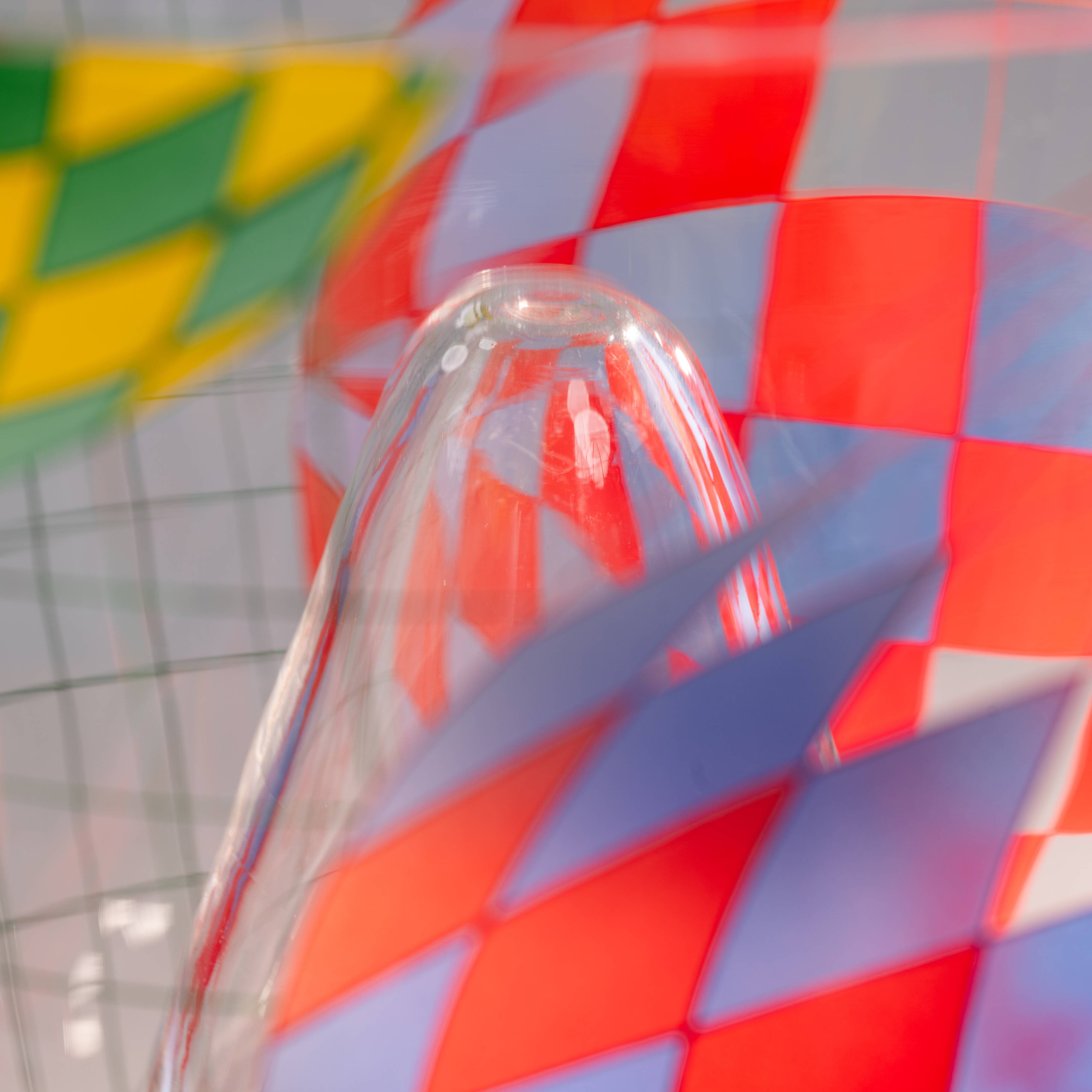 art glass object vase